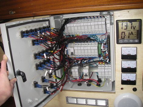 Les entrailles du tableau électrique