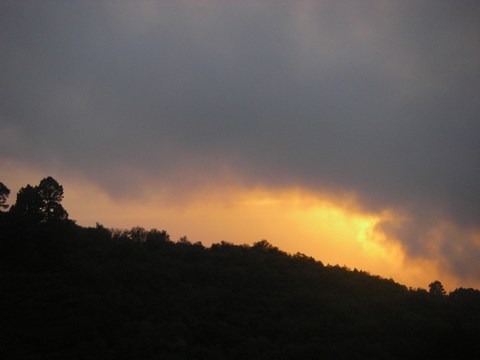 28-Coucher de soleil dans la montagne de la Caldera de Taburiente.jpg